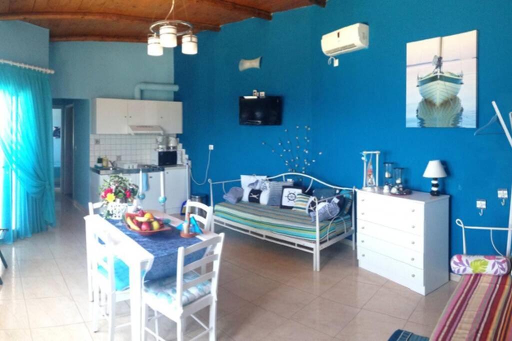 Great Sea-View Apartment. Хора-Сфакион Экстерьер фото